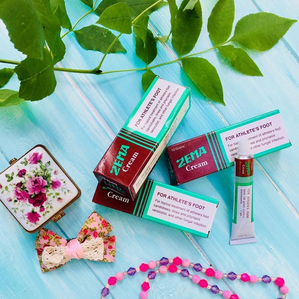 Натуральный ТАЙСКИЙ крем от дерматита и грибка ЗЕМА Zema Cream 10 гр. Таиланд
