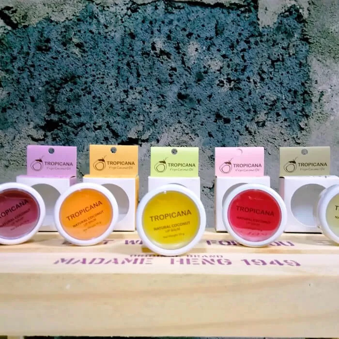 Тайский бальзам для губ Кокос Tropicana Natural Coconut Lip Balm Coconut Delight. balzam-dlya-gub-tropicana-natural-coconut-lip-balm