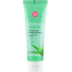 Тайский успокаивающий гель для умывания с алоэ вера Cathy Doll Aloe Ha Fresh Aloe Vera Soothing Cleansing Gel 100 ml. Thailand. Тайская косметика
